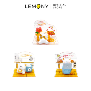 LEMONY กล่องจุ่ม Little Cat's working diary