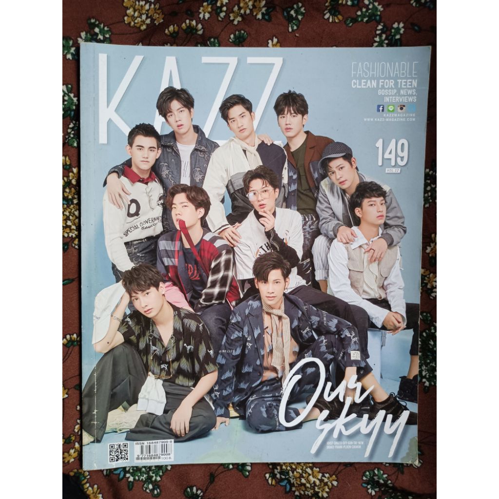 🌻นิตยสาร Kazz Magazine มือสอง ปกคู่จิ้นสุดฮอต