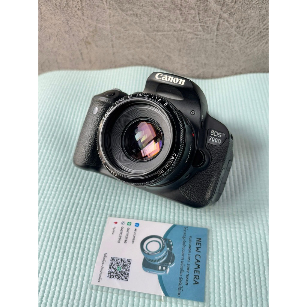กล้องมือ ราคาถูก Canon 700D พร้อมเลนส์ 50mm