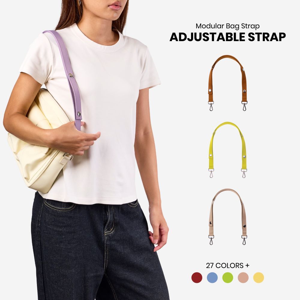 MyVeryOwnWay | Adjustable Strap - สายปรับความสั้นยาวได้ 4 ระดับ รุ่นขายดีมาก Crossbody ได้ (มี 27 สี)