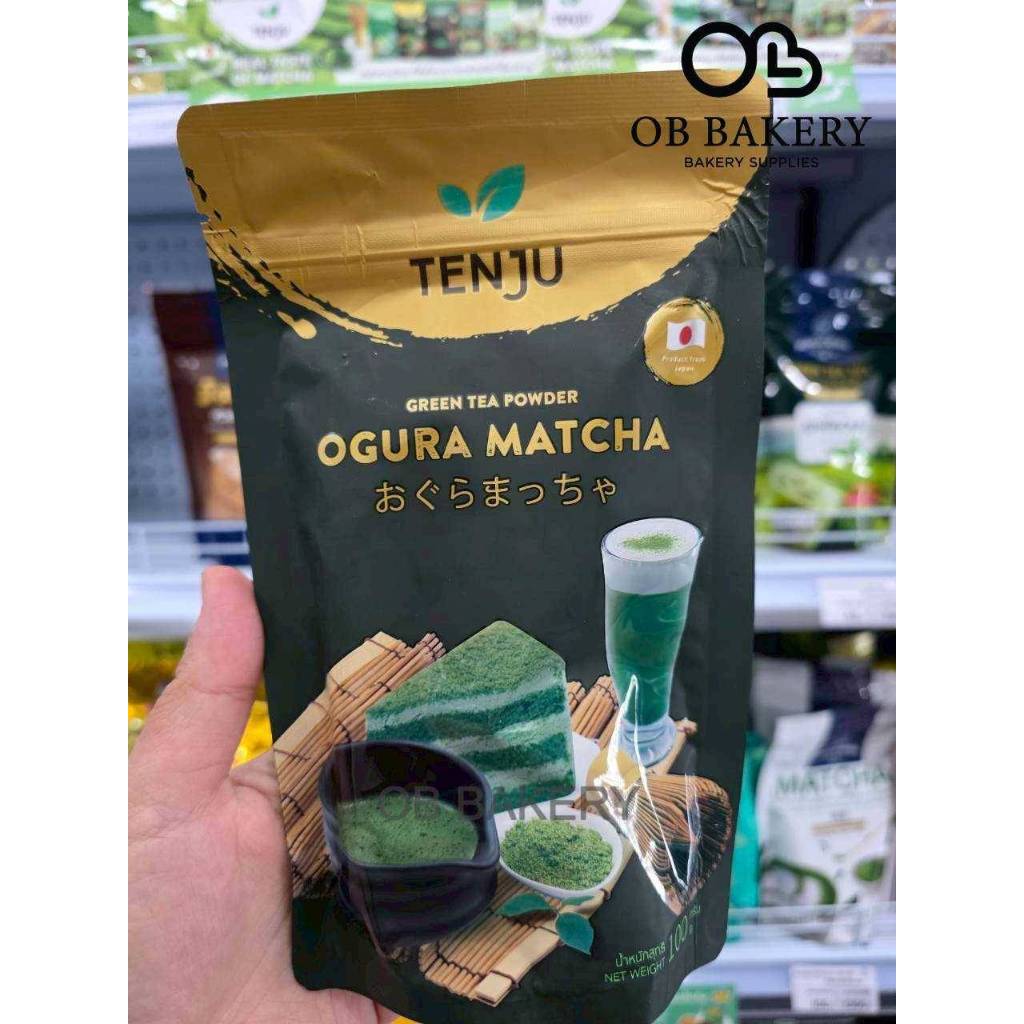 Tenju Ogura Matcha Green Tea Powder โอกุระ มัทฉะ 100g/10