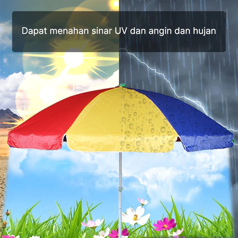 ร่มเต็นท์กลางแจ้ง 180-240 ซม. กัน UV กันลม thumbnail 4