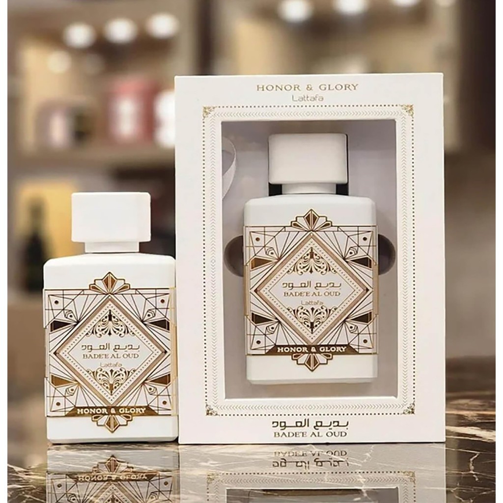 Lattafa Bade'e Al Oud EDP 4 รสชาติ กลิ่นหรูหรา Unisex หอมทน กลิ่นเข้มข้น ใช้ได้ทุกโอกาส