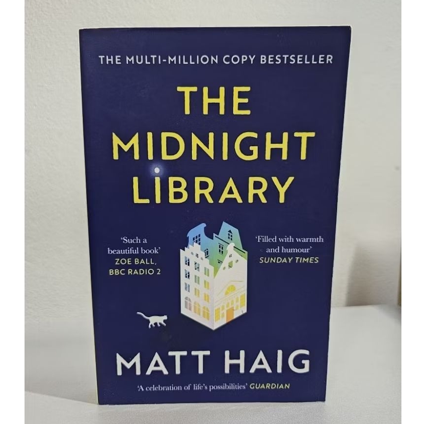 นิยายภาษาอังกฤษ "The Midnight Library"