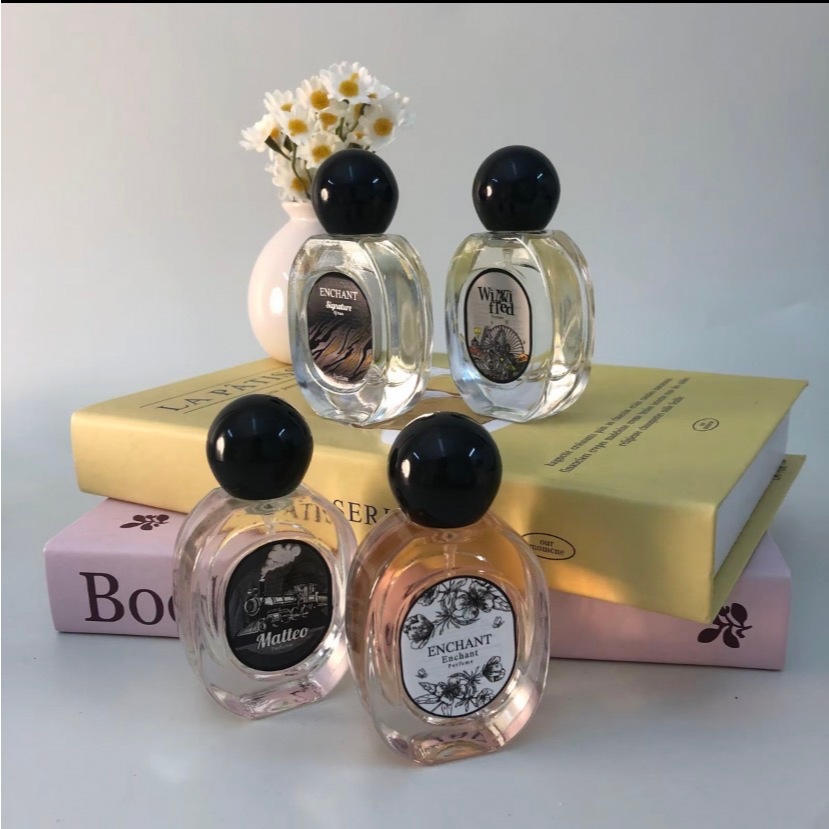 [ 1 แถม 1 ] น้ำหอมคละกลิ่น Love potion แพ็คเกจใหม่ น้ำหอมผู้หญิง แบรนด์ Enchant Perfume แท้ 100% ขนาด 25 MLจัดส่งจากกรุง
