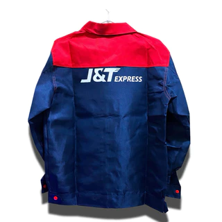 JT-02 📍เสื้อแจ็คเก็ต J&T Express ‼️สีกรม-แดง‼️
