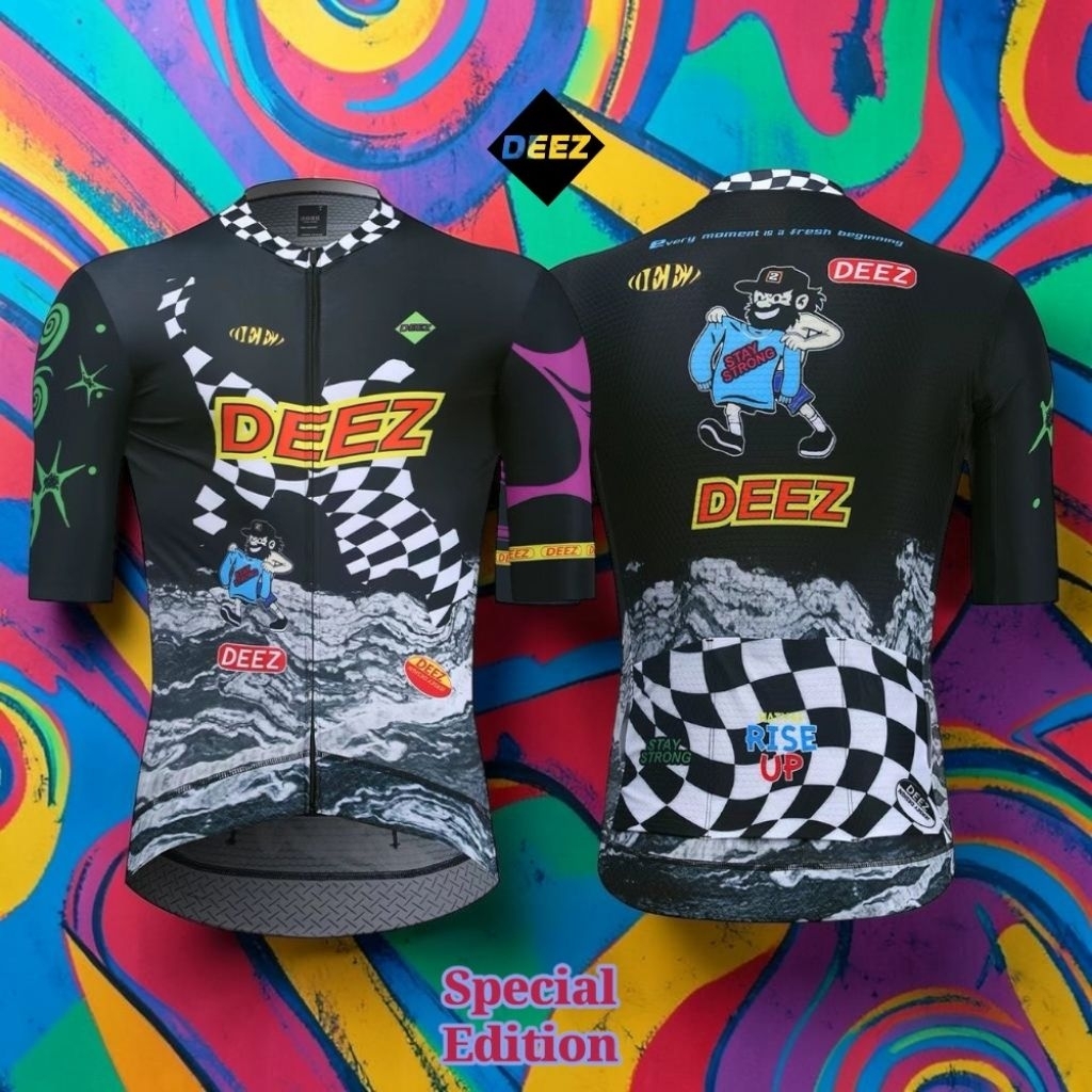 เสื้อปั่นจักรยาน Unixsex ผ้าแอโร่ DeezJersey ลายใหม่ล่าสุด