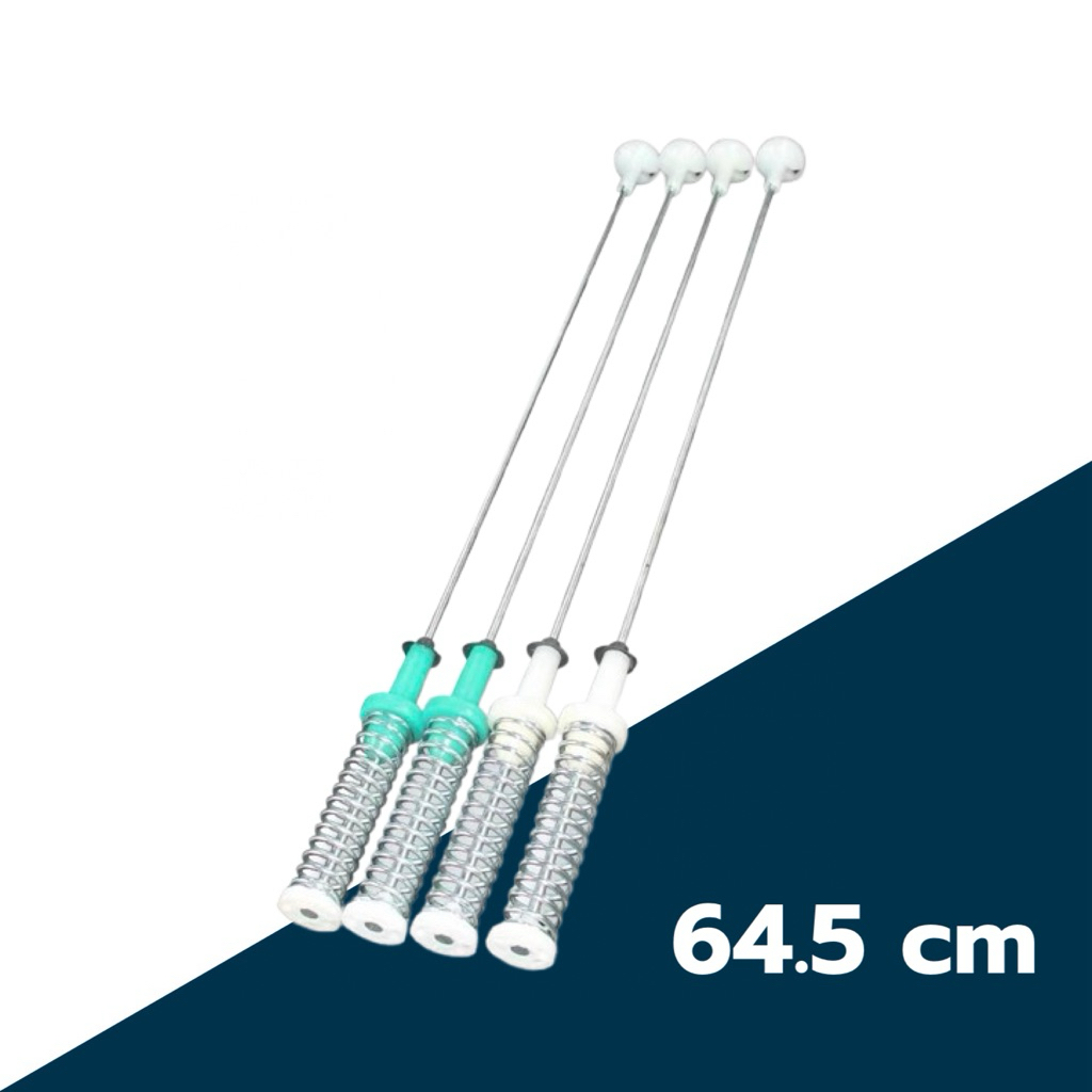 สปริงโช๊คเครื่องซักผ้าฝาบนโตชิบาTOSHIBA ความยาว 64.5CM เทียบรุ่น AW-DUM1700MT (SG), AW-DUM1800MT(SG)  1 ชุด 4 ข้าง