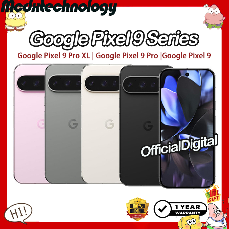Google Pixel 9 Pro XL Google Pixel 9 Pro Google Pixel 9 Google Tensor G4 6.8"/6.3" 5060/4700mAh Google Pixel9 Pro XL