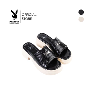 PLAYBOY รุ่น VINE Heel Sandals รองเท้าแตะส้นสูง รหัสST-HS262C152 ดีไซน์แบบสวม มี 2 สี