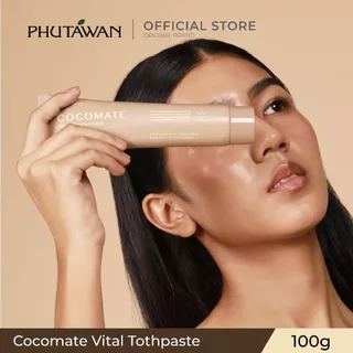 Phutawan ภูตะวัน ยาสีฟัน ภูตะวัน โคโค่เมท ไวทัล 100g cocomate vital 100g สูตรใหม่ ปรับฟองและรสชาติ เนื้อเจล