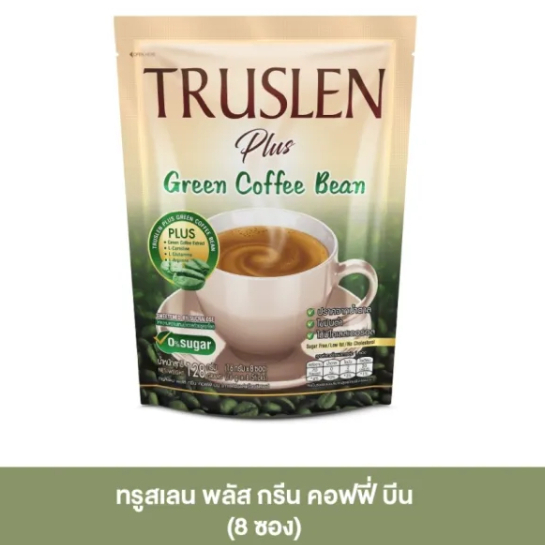 TRUSLEN COFFEE PLUS กาแฟทรูสเลน คอฟฟี่ พลัส ( 40 ซอง)