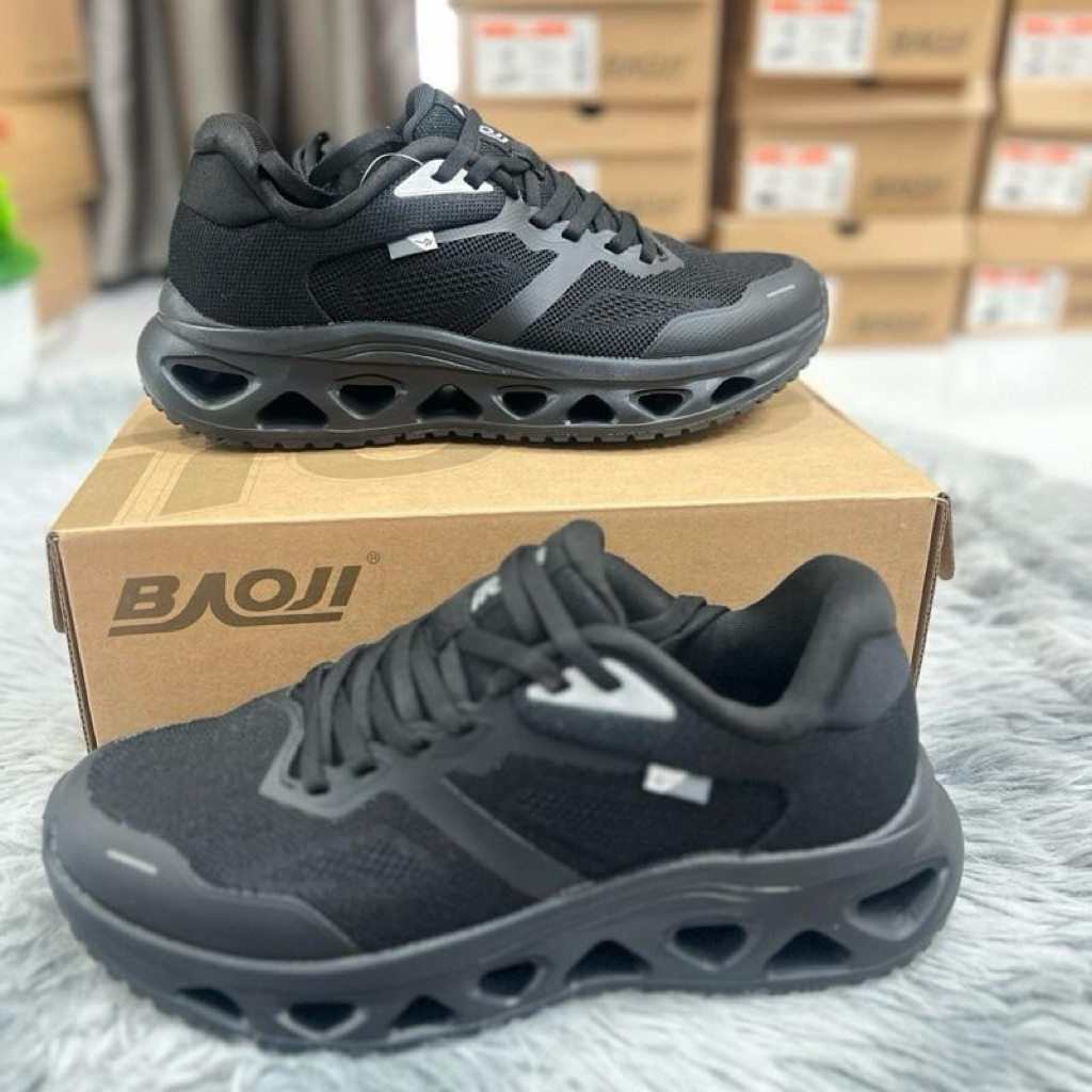 💯Baoji รองเท้าผ้าใบBJW1158สำหรับออกกำลังกาย วิ่ง และเที่ยว พื้นนุ่ม ใส่สบาย ไซส์ 37-41