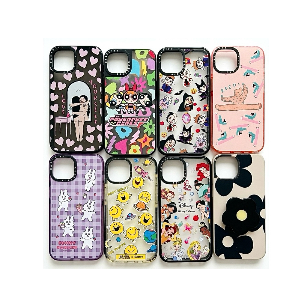 Case Iphone 14/13 ขายยก set 8 ชิ้น มือสอง