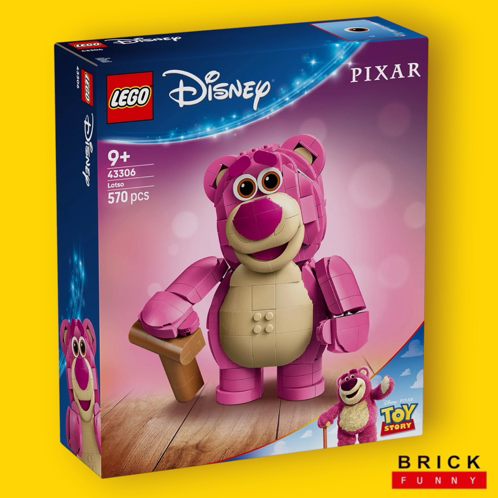 Lego Disney 43306 Lotso สินค้าพร้อมส่ง กล่องสวย ของแท้ 100%