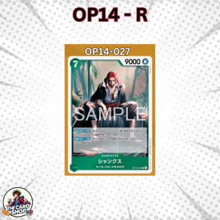 [OP14-R]Officialการ์ดOnePieceTCG/วันพีซการ์ดเกม/การ์ดแท้/การ์ดสะสม/การ์ดวันพีช/การ์ดวันพีซ/OP14-027/OP14-118