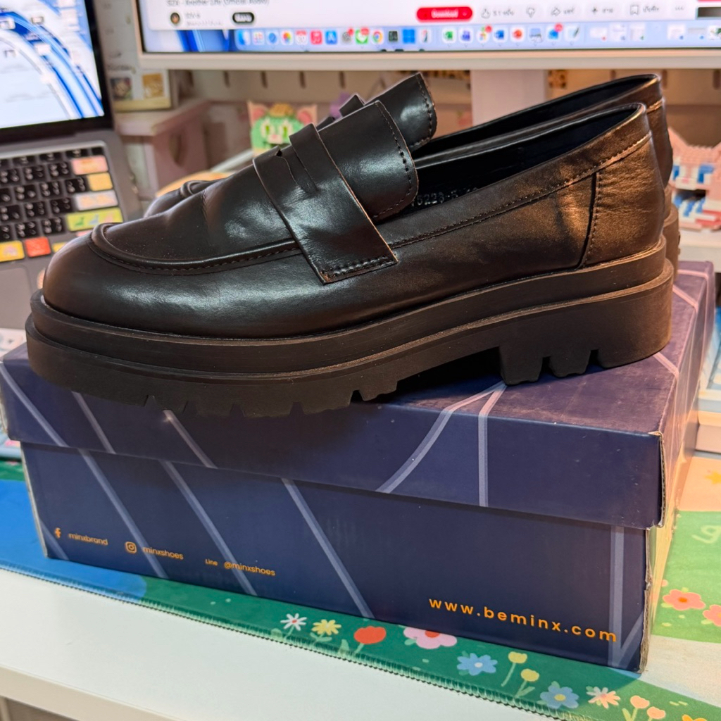 Used minx shoes loafer wynn เบอร์ 40