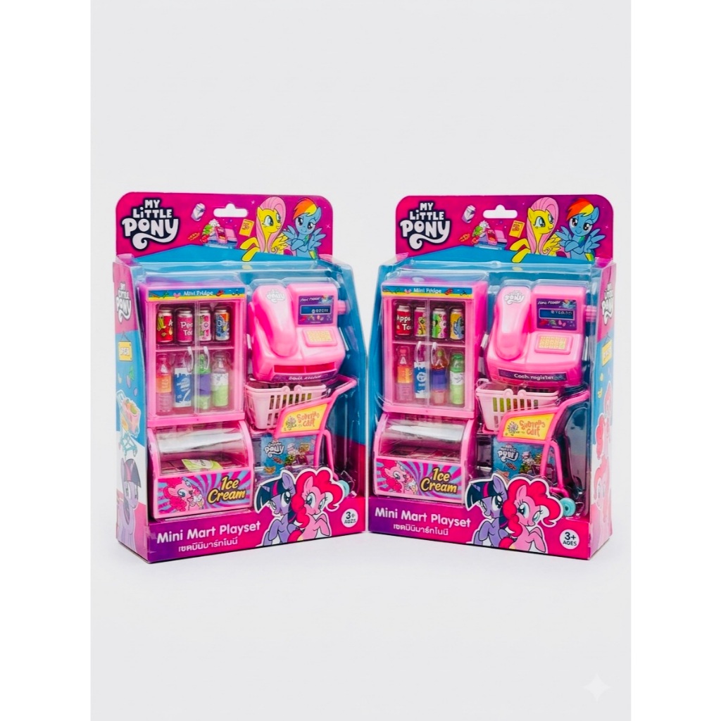 เซตมินิมาร์ทโพนี่ ของเล่นเด็ก งานชนห้าง พร้อมส่ง