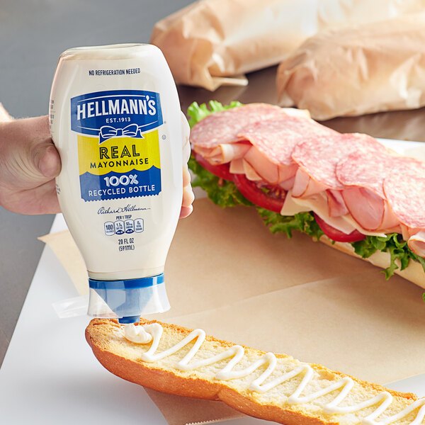 มายองเนส Hellmann's ขวดบีบ 250ml - Hellmann's Real Mayonnaise Sqeeze 250ml