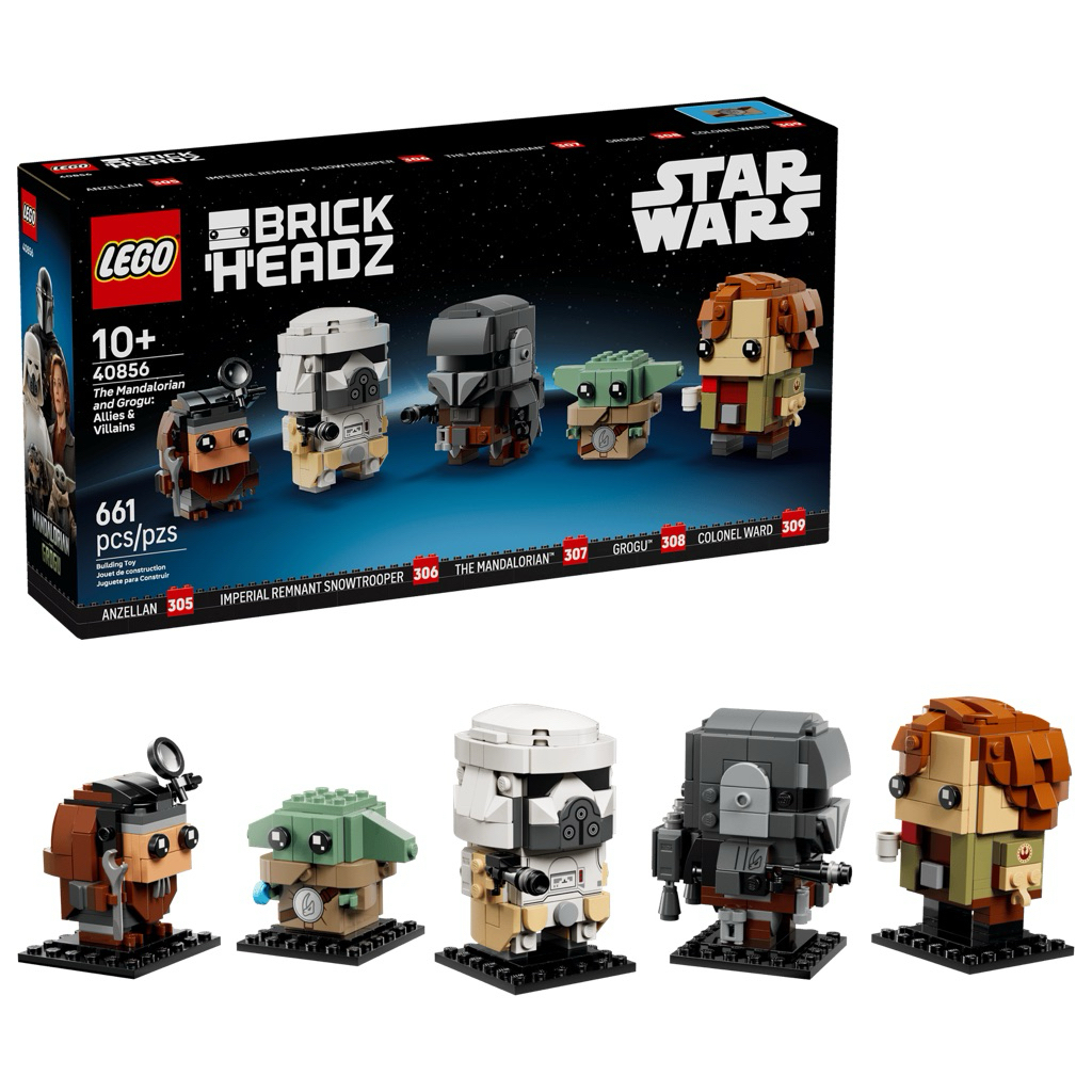 Lego Star Wars 40856 The Mandalorian and Grogu: Allies & Villains