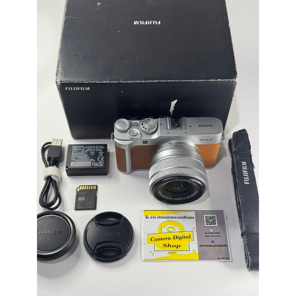 กล้องมือสอง Fujifilm X-A7 + Lens Fujifilm 15-45mm F3.5-5.6 OIS PZ