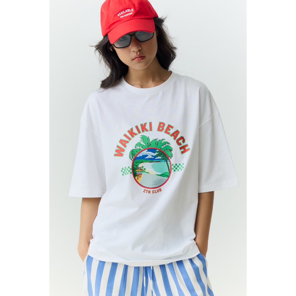 ZTN0031 Waikiki T-shirt (zatanidesign)