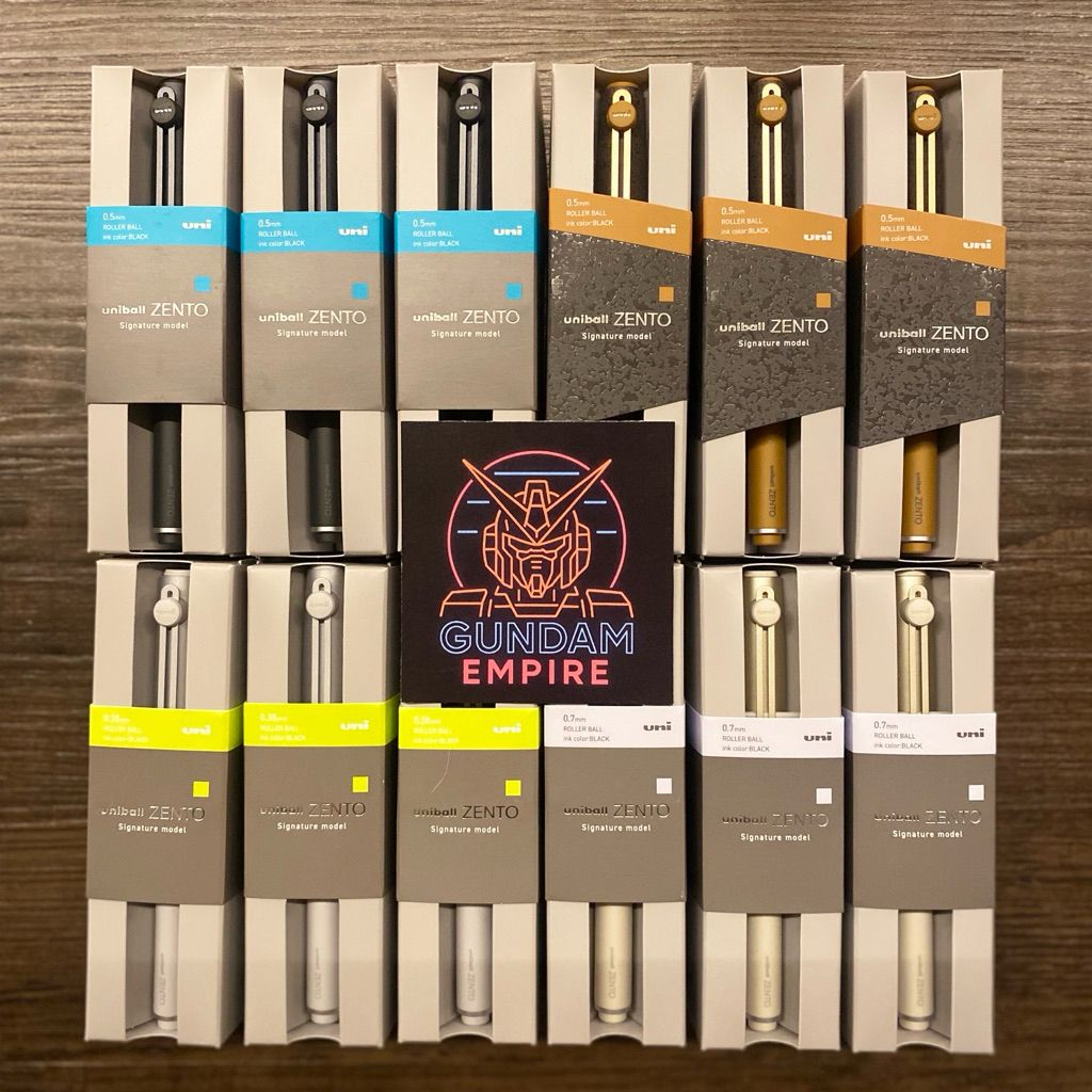 ปากกา Uniball Zento Signature ของแท้ จากญี่ปุ่น 🔥พร้อมส่งจากไทย🔥 ไม่เสี่ยงภาษีนำเข้า ราคาดีที่สุด