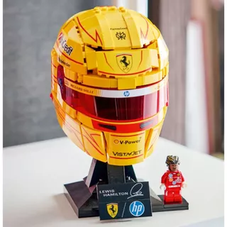LEGO® Editions Scuderia Ferrari HP Lewis Hamilton Helmet 43022