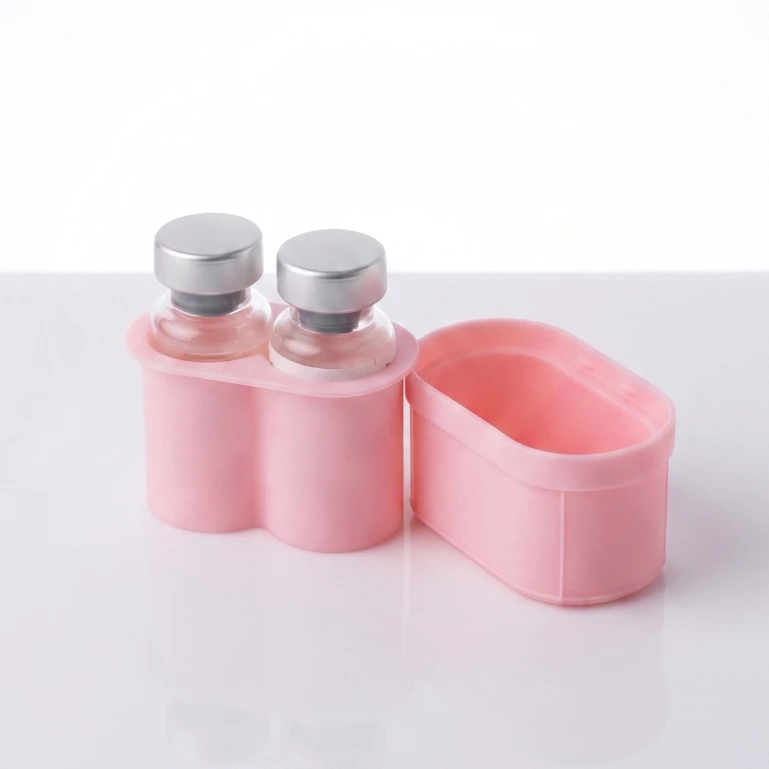 กล่องเก็บเปปไทด์ 3ml 2 ช่อง Peptide storage box