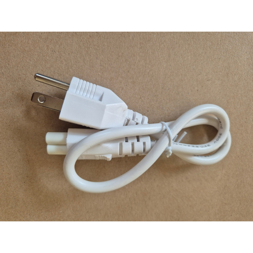 สายไฟ 3รู AC Power ขนาด 18AWG 3x0.824 mm 125V-300V ยาว 0.5 เมตร