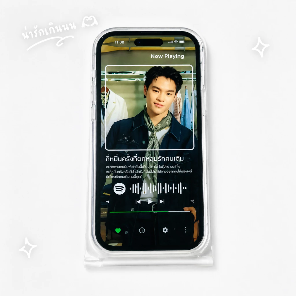 สแตนดี้อะคริลิคสกรีนรูปแฟนสแกนเพลงได้ thumbnail 4