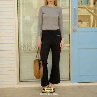 Toogtons ทุกตอนส์ กางเกงขายาว ขาม้า รุ่น Over Soft Long pants Signature กางเกงขายาวผู้หญิง ใส่สบาย