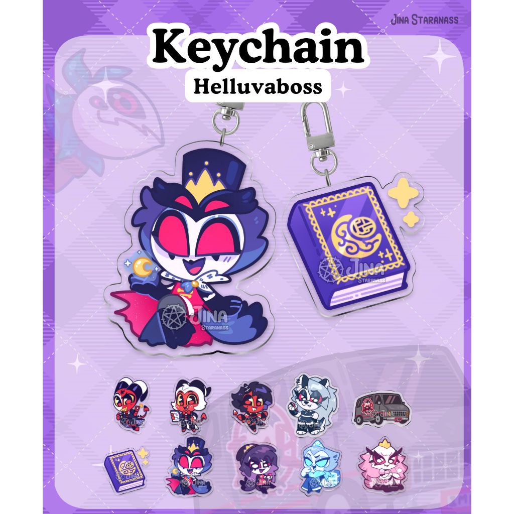 พวงกุญแจ Helluvaboss Keychain IMP Goetia