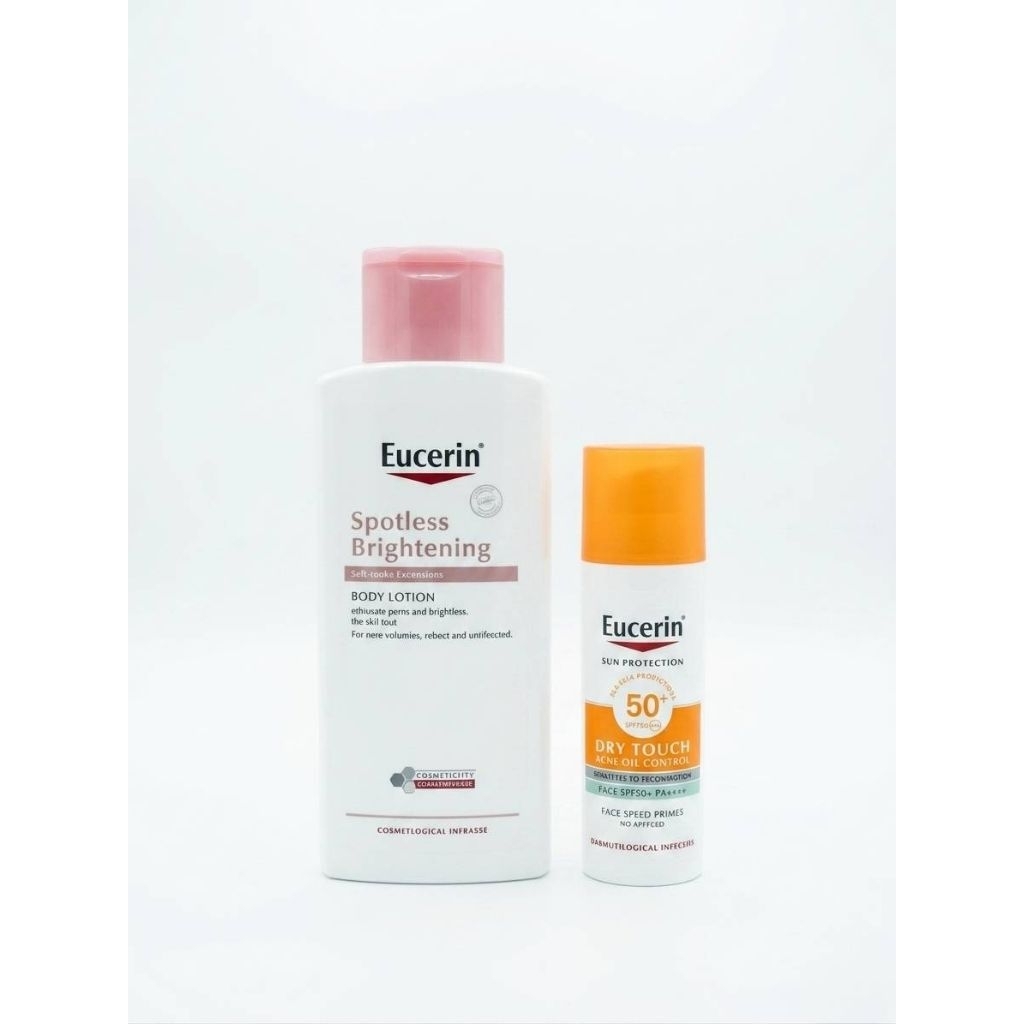 Eucerin ครีมกันแดด 50 มล. บอดี้โลชั่น 250 มล.