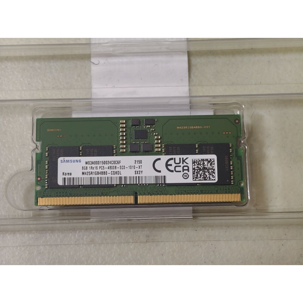 RAM SAMSUNG 8GB DDR5 Bus 4800MHZ SODIMM