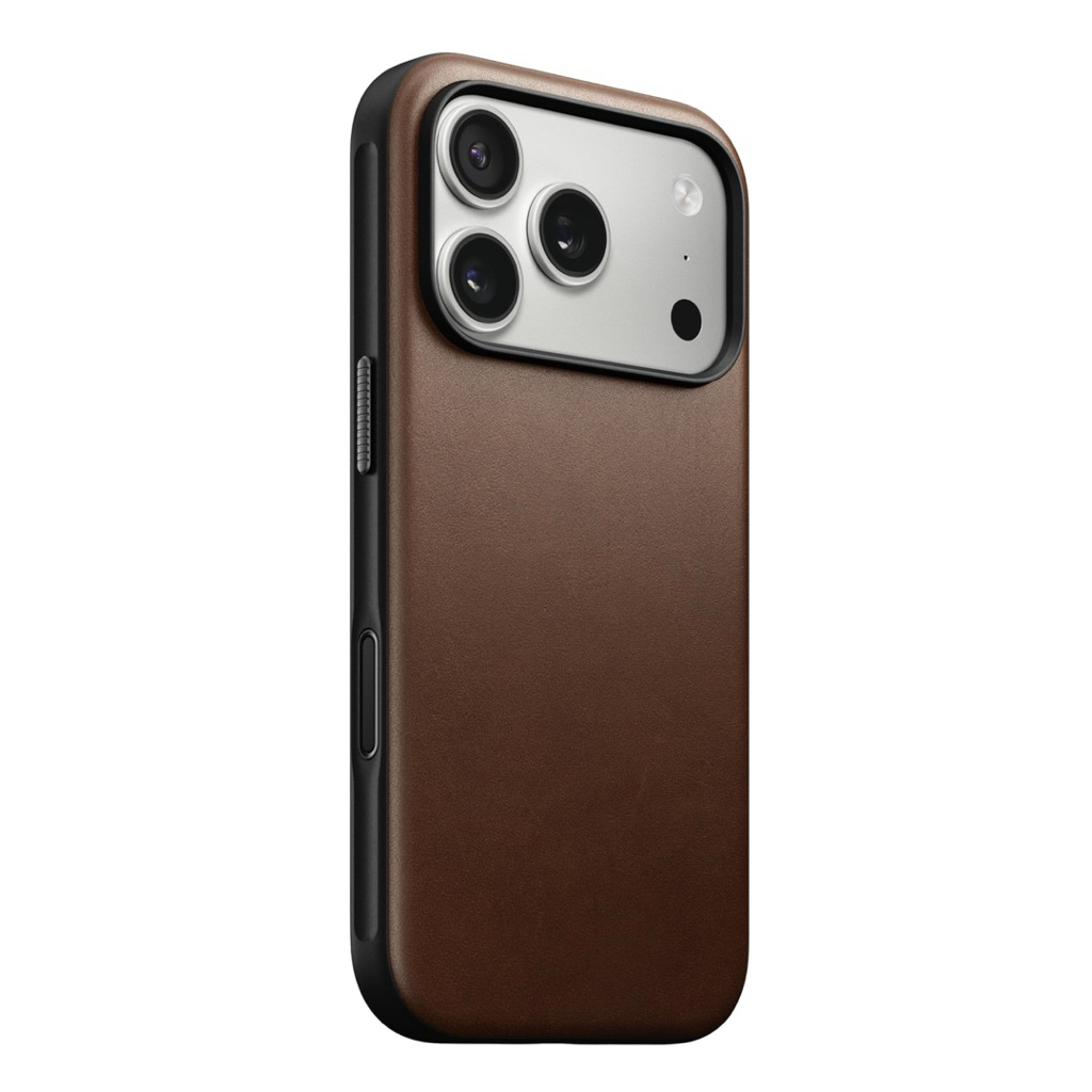 NOMAD Modern Leather Case Brown เคส iPhone 17 Pro Max