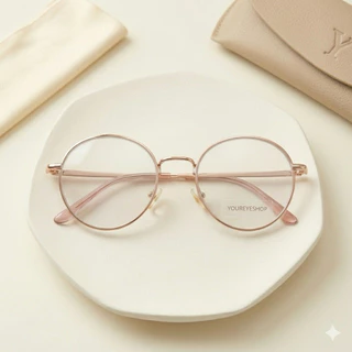YOUREYESHOP แว่นสายตาสั้นทรงหยดน้ำ -4.50 ถึง -8.00 เลนส์มัลติโค้ท เลนส์ย่อบาง1.6 รุ่น K3121