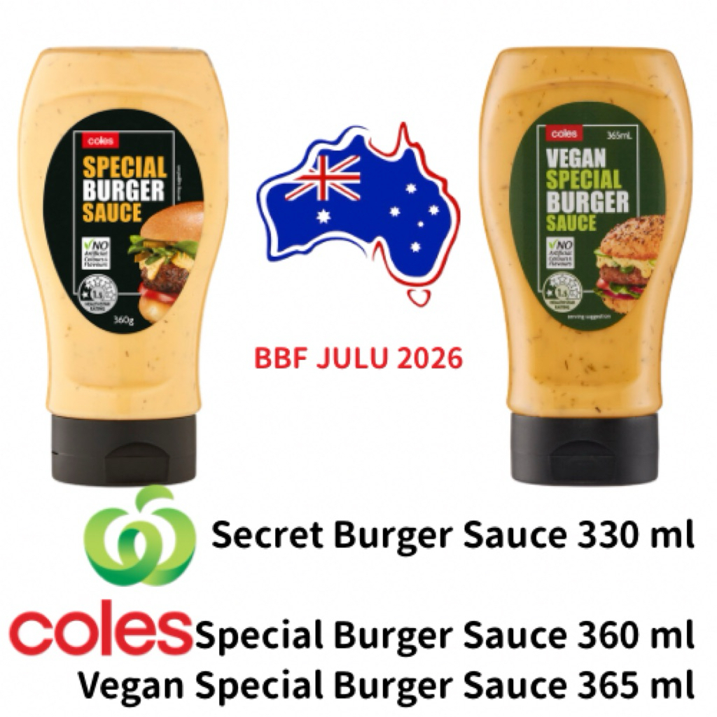 Burger Sauce Australia Squeeze Bottle (BBF AUG 2026)