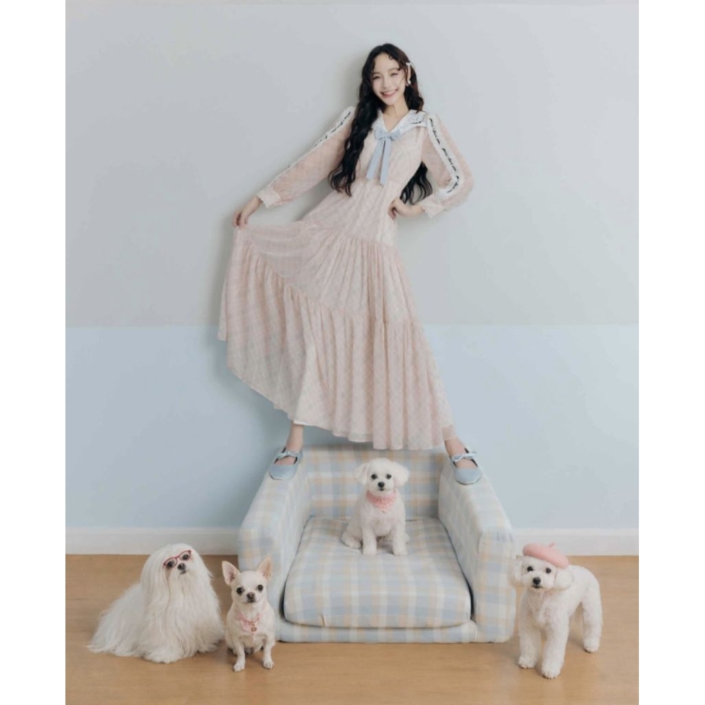 Flat2112 Peanut Rosie Maxi Dress