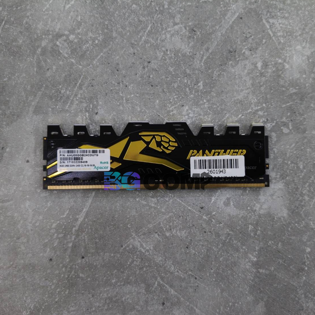 RAM PC DDR4(2400) 8 GB APACER PANTHER GOLDEN มือ2