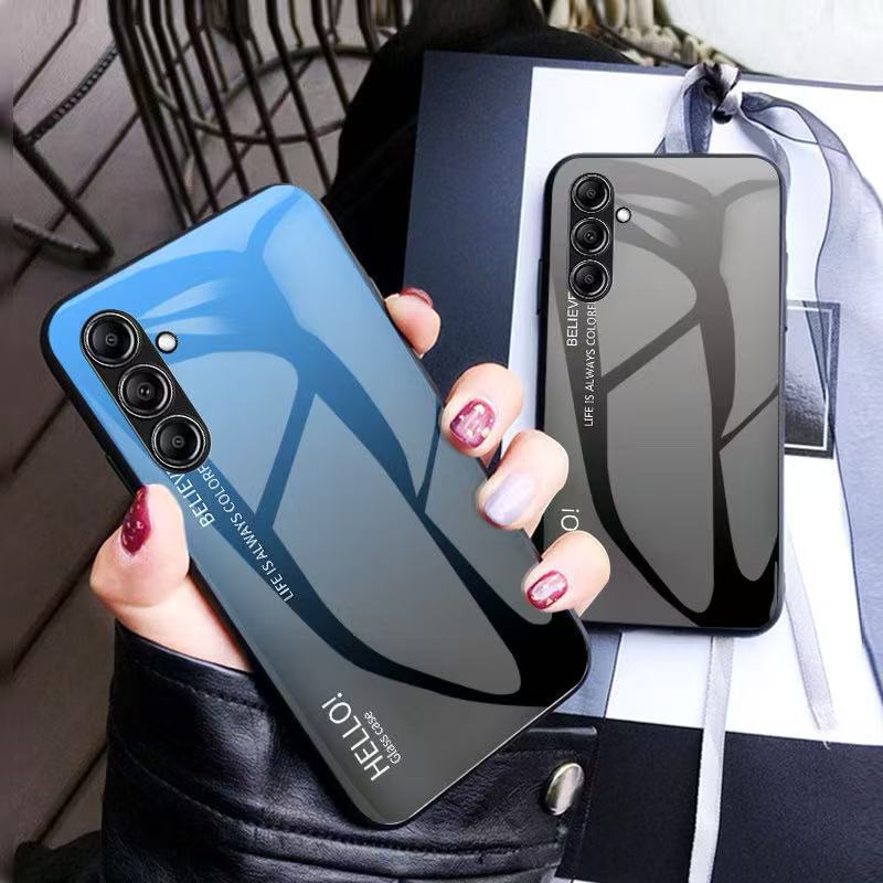 เคสกระจกเงาไล่สี สำหรับ Samsung A57 A37 A17 A07 เคสไล่สี ตรงรุ่น