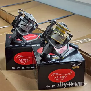 [ รับตรงจากบริษัท ] รอกสปิน ASHINO CM 3+1BB รอกตกปลา Spinning Reel เบอร์ 1000/2000/3000/4000/5000/6000