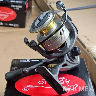 [ รับตรงจากบริษัท ] รอกสปิน ASHINO CM 3+1BB รอกตกปลา Spinning Reel เบอร์ 1000/2000/3000/4000/5000/6000