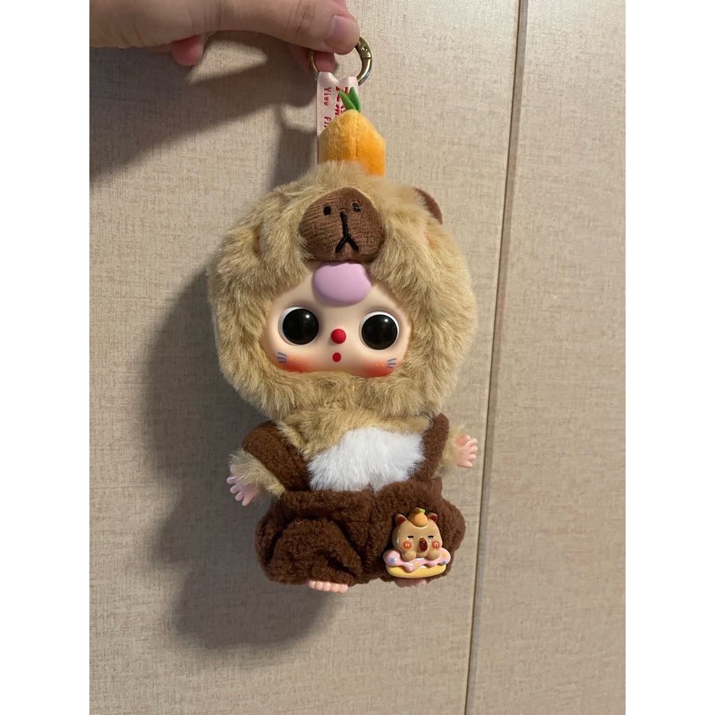 พร้อมส่ง🛵Baby Three mini v3 เป็นพวงกุญแจ 🐻🦊🐷🌟แบบเลือกตัว/ระบุตัว/แกะตัว🌟