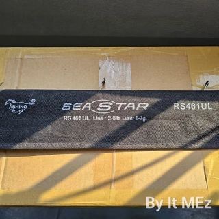 [ ของแท้ ] คันตีเหยื่อปลอม UL Ashino Seastar Line wt. 2 - 6 lb เหมาะกับงานปลาเกล็ด สปิ๋ว ช่อน ตกหมึก Spinning