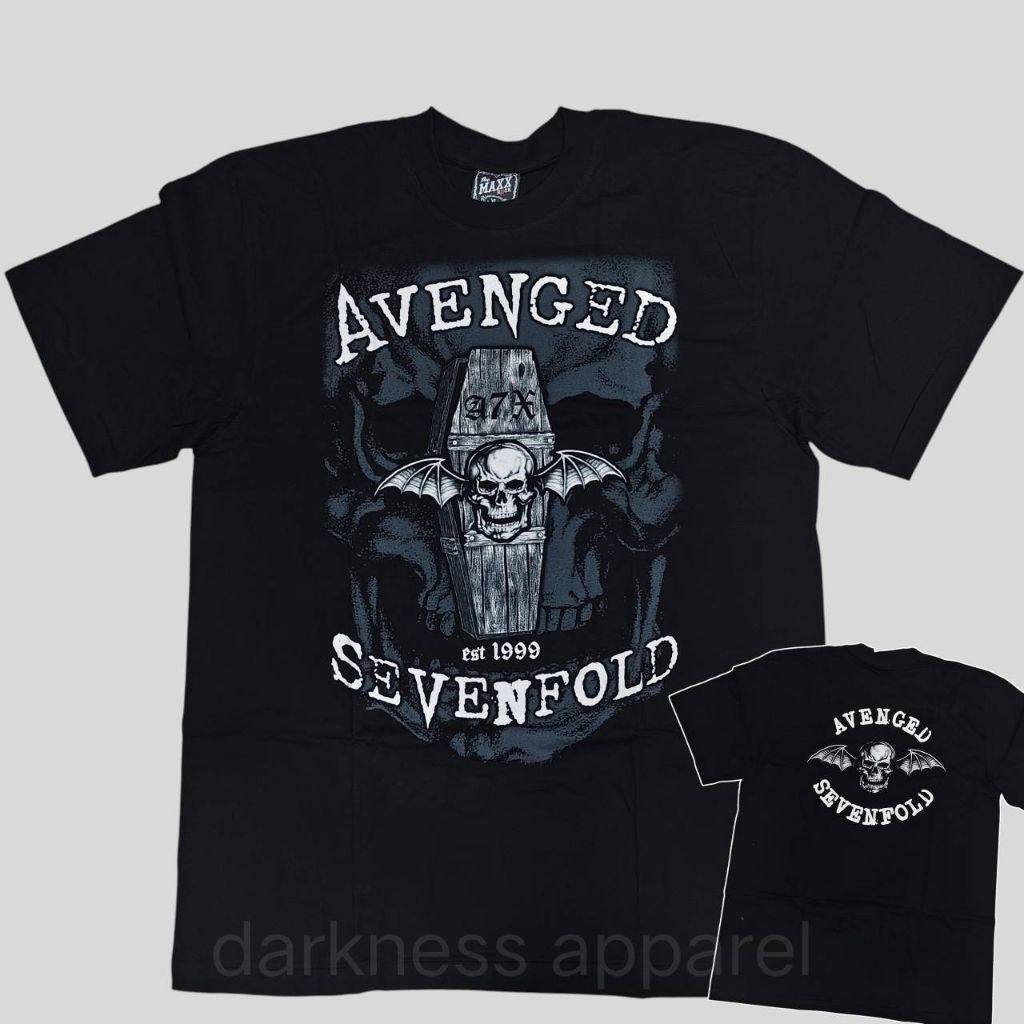 เสื้อยืดวง avenged sevenfold a7x