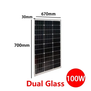 【JinkoTigerNeo】100Watts Solar Panel 26% Efficiency Monocrystalline Silicon Solar Panel 12BB