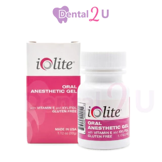 IOLITE กลิ่นสตรอเบอรี่ ขวดละ32กรัม จำนวน 1 ขวด สำหรับทันตแพทย์ คลินิกทันตกรรม