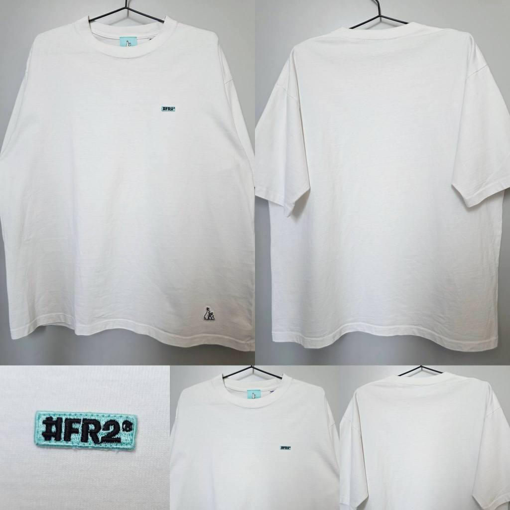 [ ของแท้ ] เสื้อยืด FR2 fxxkingrabbits Size L (48/28) มือสอง สภาพดีมาก พร้อมส่ง