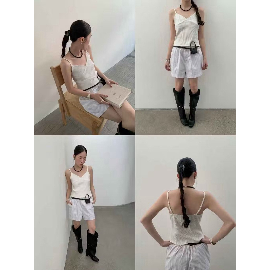 Used once! White Top freesize from Inbyin